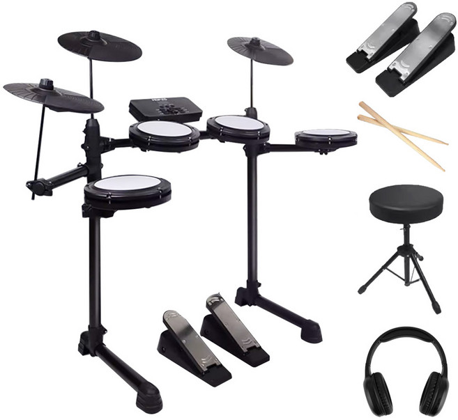 피코툴즈 전자드럼 풀세트 저소음 연습용 입문자 올인원, D1, 1개