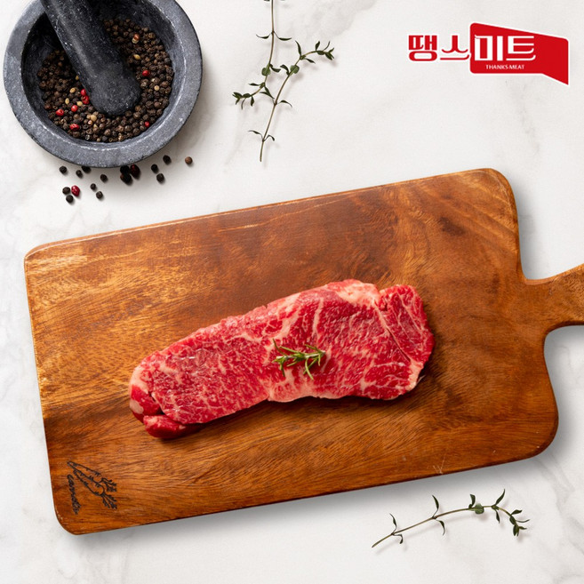 투뿔 한우 프리미엄 채끝살 200g, 1개