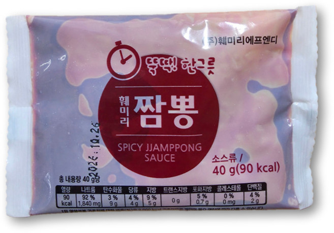 대구 중화 짬뽕 소스, 40g, 1개