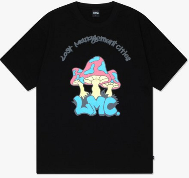 엘엠씨 LMC MUSHROOM TEE 반팔티 블랙 매장정품 216418