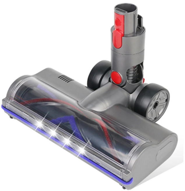 副廠產品 適用Dyson V7 V8 V10 V11 SV18 SV52 V12 V15 電動雙效吸頭 副廠吸頭, 1個