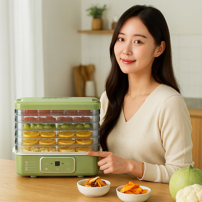 키친아트 식품건조기 미니 야채 과일 음식 가정용 소형 고추 간식 건조기 프리미엄 NEXT