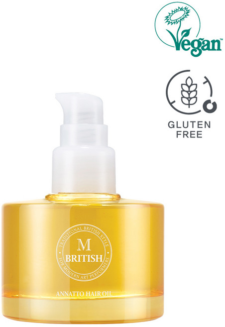 브리티시엠 아나토 헤어 오일, 1개, 70ml