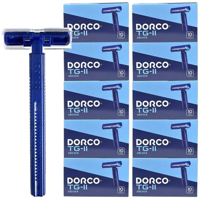 도루코 TG2 10입 X 10개 (100입) 일회용면도기, 10개입