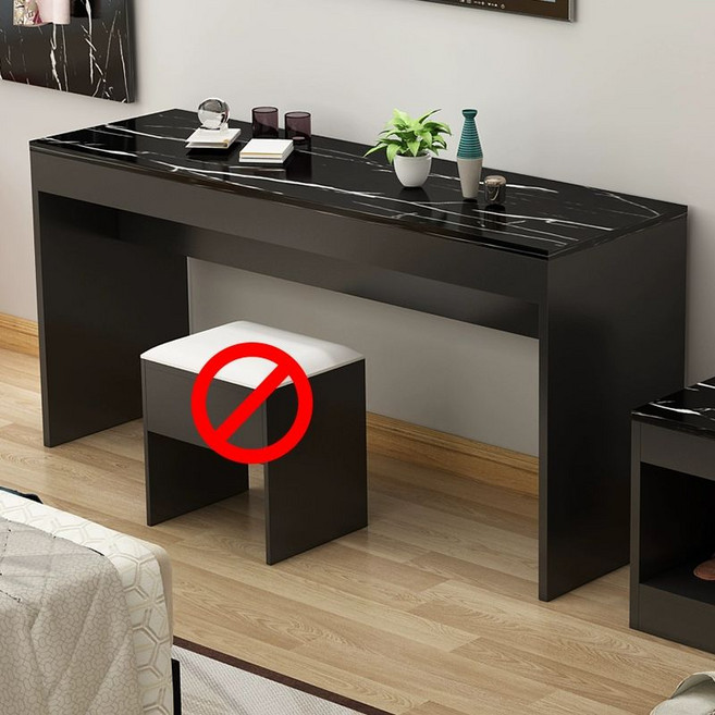 모텔 티비장 테이블 장식장 티비 럭셔리 옷걸이 수납장, 단일 140cm 긴 블랙 TV장대리석 상판