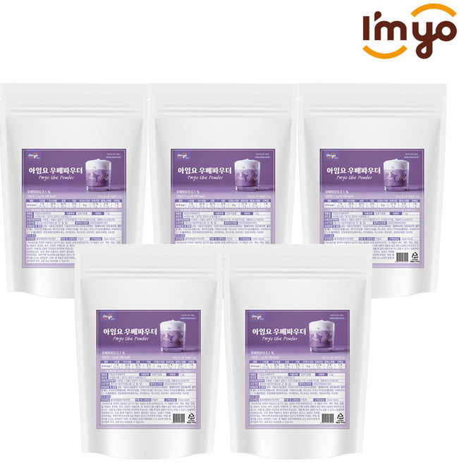 아임요 우베 파우더, 1kg, 1개입, 5개