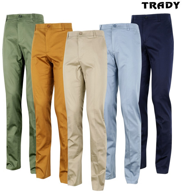 트레디 봄여름용 남성 하프밴딩 면스판바지 SWP-1221