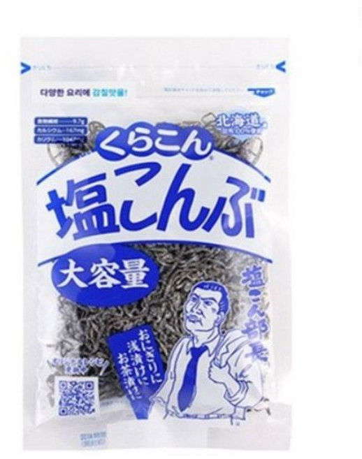 쿠라콘 시오콘부 130g 시오곤부 대용량 일본 염장다시마, 1개