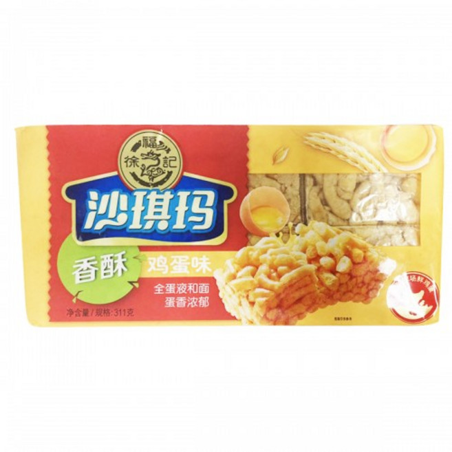 [영희상회] 사치마 계란맛 부드러운 중국 과자, 1개, 311g