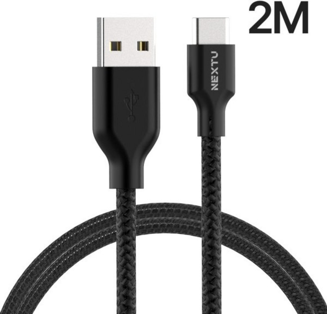 NEXT-AC4203U2 USB-A to C 고속충전 데이터 케이블 2m, 상세페이지 참조, 기본, 1개