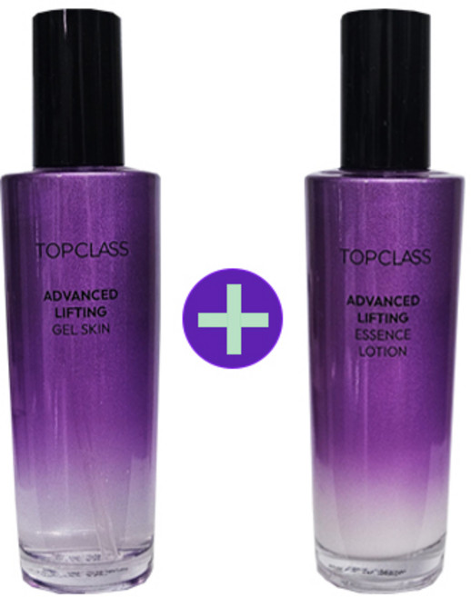 참존 탑클래스 어드밴스드 리프팅 겔 스킨 + 에센스 로션, 120ml, 2개