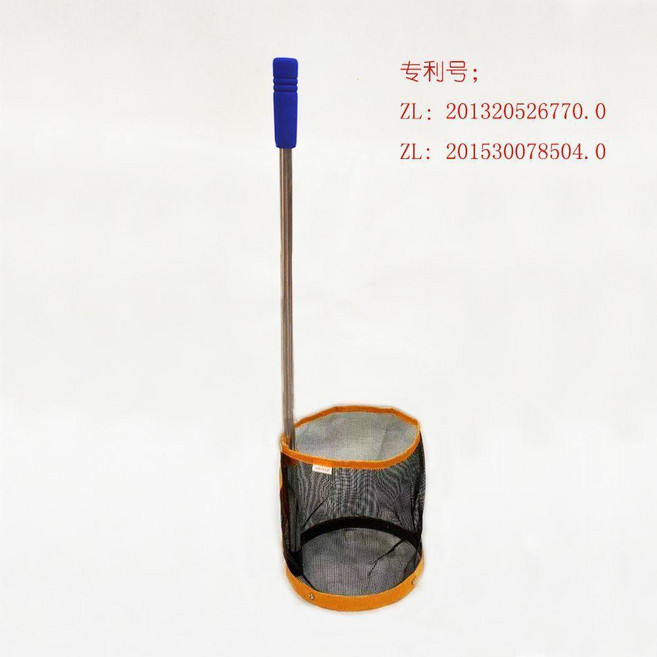 第2代 乒乓球撿球器 訓練用, B1-橙色   不可調高度角度, 1個