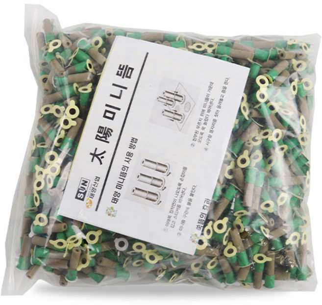 태양 봉지 미니뜸(약) 1봉지 900개입 덕용 실속형 쑥뜸 뜸, 1개