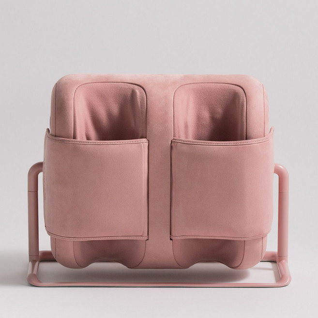 국내제조 더세븐라이너 SLM-9000 종아리 안마기 다리 마사지기 1년무상A/S, 로즈핑크