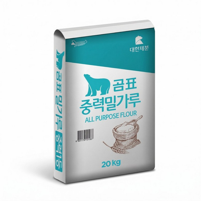 곰표 중력밀가루 1등급 20KG 1개