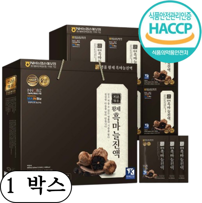 명품 황제 국내산 흑마늘 진액 (한 포당 60미리 ), 1박스, 1800ml
