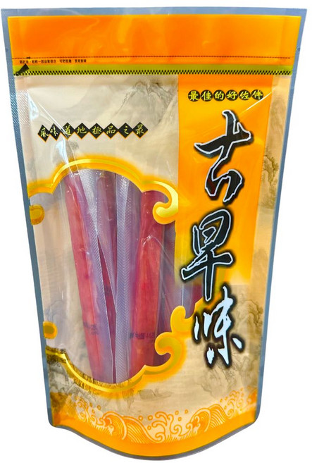 心晴食品坊 蜜汁筷子肉乾 古早味獨立包裝, 225g, 4個