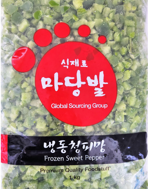 마당발 냉동 청피망 다이스 1kg, 1개