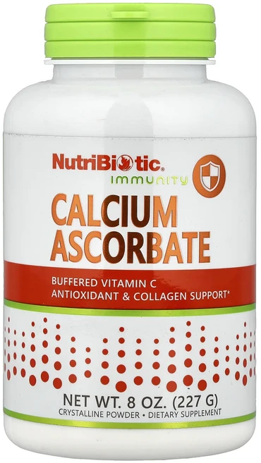 NutriBiotic 면역력 아스코르브산칼슘 227g(8oz), NutriBiotic면역력아스코르브산칼슘227g8oz, 227g, 1개 - 쿠팡