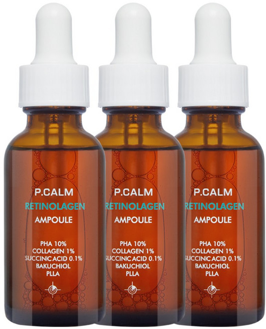 피캄 레티놀라겐 모공 앰플, 3개, 30ml