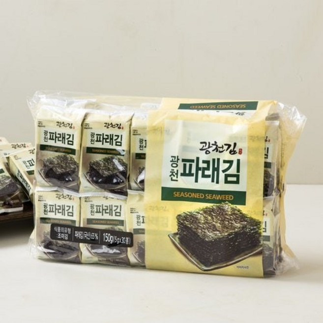 광천 파래김 150g(5g*30봉), 5g