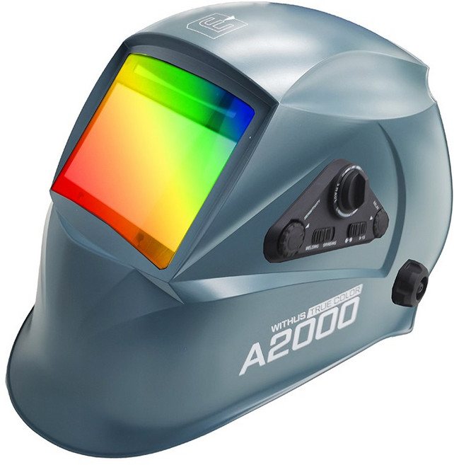 위더스 자동차광 용접면 트루컬러 플러스 용접마스크 자동면 A2000, 혼합색상, 1개
