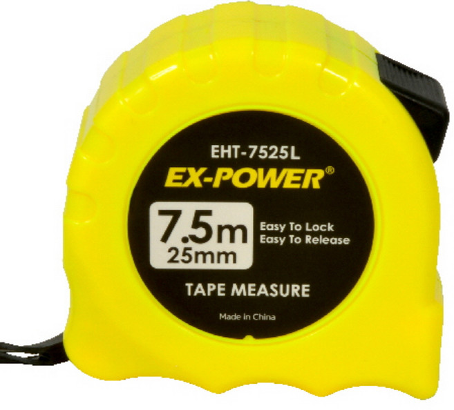 이엑스파워 자동줄자 7.5mx25mm EHT-7525L, 단품