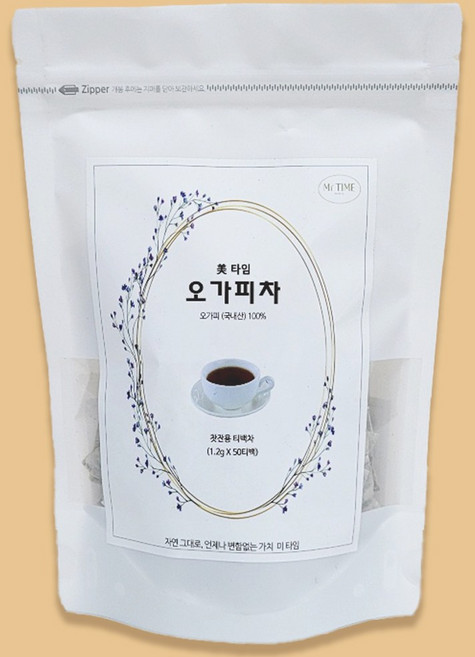 미타임 국산 가시오가피 오가피차 티백차 PLA 티백, 1개, 50개입, 1.2g