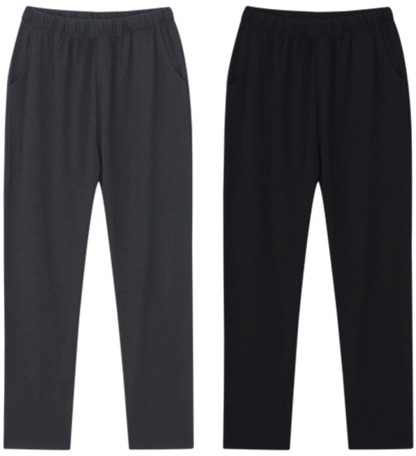 [1+1] 남녀공용 스판 데일리 트레이닝 팬츠 SWZ17 밴딩 무지 츄리닝 바지 운동바지 긴바지 남여공용 봄 가을 여름
