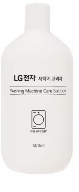 LG전자 워시타워 드럼 세탁기 전용 세제 관리제 500ml418038, LG전자 워시타워 드럼 세탁기 전용 세제 관리제 500, 10cm, LG전자 트롬 오브제 드럼 세탁기 관리제 500ml