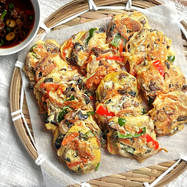 [당일조리] 30년 전통 엄마손맛 모듬전 6종 800g, 버섯야채전, 1개