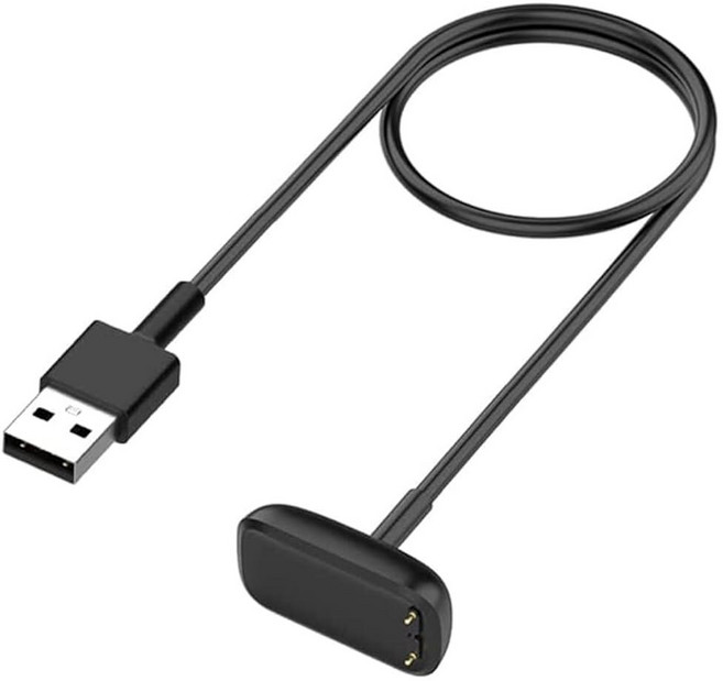 Fitbit Charge 5/Charge 6용 충전기 5/6/Luxe 스마트워치용 교체용 마그네틱 USB 충전 케이블(1)