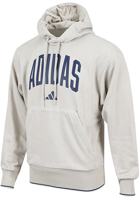 아디다스 M Collegiate Hoodie 데일리 캐주얼 플리스 후드 티셔츠