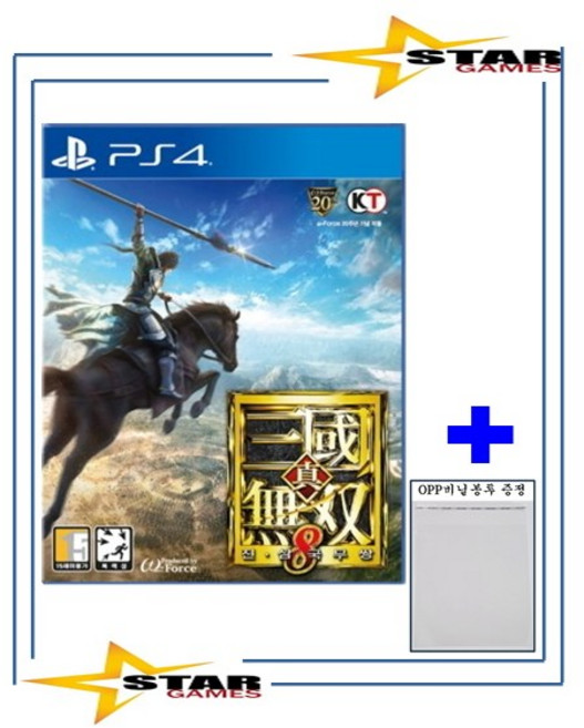 [중고 우체국택배/OPP비닐봉투 증정] PS4 진삼국무쌍8 [국내발매 한글판] 플스4 플레이스테이션4 PLAYSTATION4