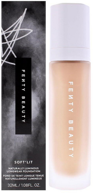 Soft Lit Naturally Luminous 롱웨어 파운데이션 - 140 라이트 웜 옐로우 Fenty Beauty 여성용 - 30.6g(1.1온스) 파운데이션, 280, 30.6g, 1