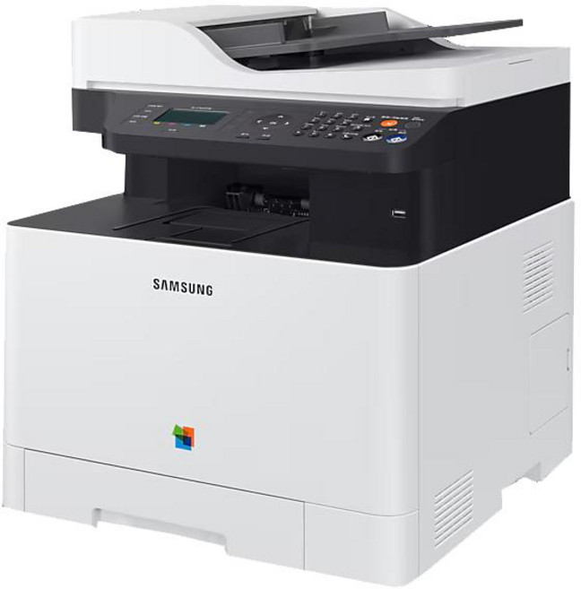 삼성전자 SL-C1865FW 컬러 레이저 복합기 무선 와이파이 프린터기 인쇄 복사 스캔 팩스 정품토너 포함, 배송만