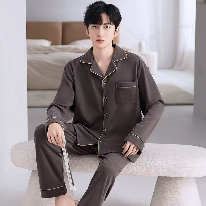 保暖睡衣情侶新款秋冬季加厚大碼男女長袖珊瑚絨家居服套裝