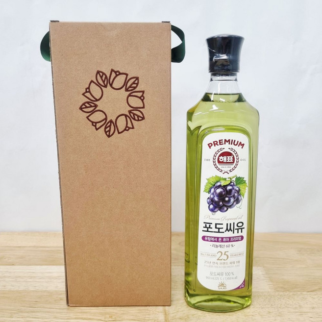 해표 포도씨유 900ml 1입 실속 명절 감사 식용유선물세트