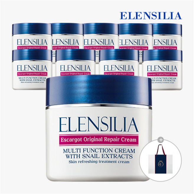 [엘렌실라] [정가350 000원] 오리지널 달팽이 크림 10개 + 쇼핑백, 50g