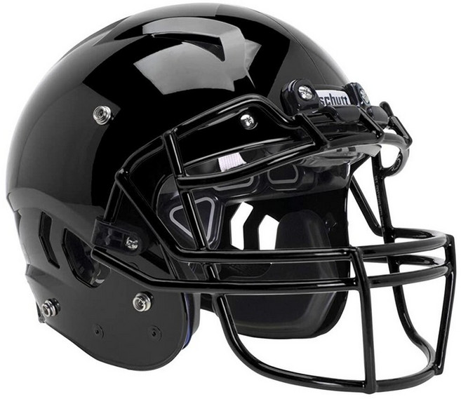 Schutt 벤전스 A11 청소년 풋볼 헬멧 화이트 XL 148370, 블랙, 1개