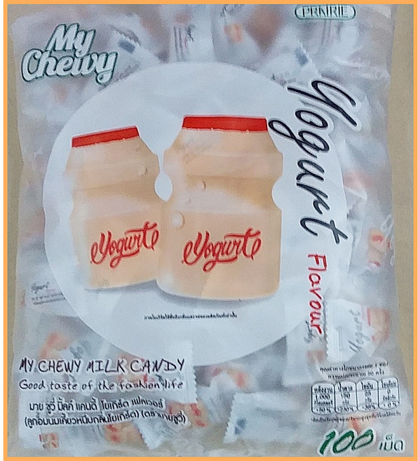 태국 하오리위안 마이츄이 밀크캔디 요거트맛, 4개, 360g