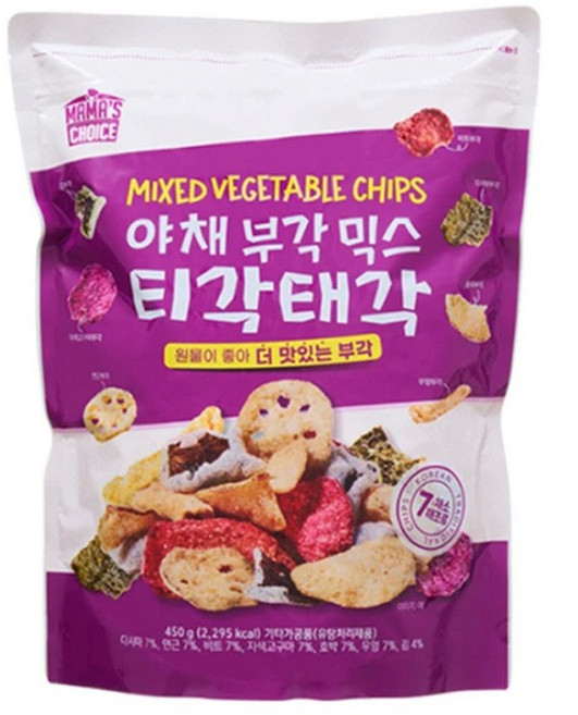Mama s Choice 티각태각 야채부각 450g, 1개, 1g