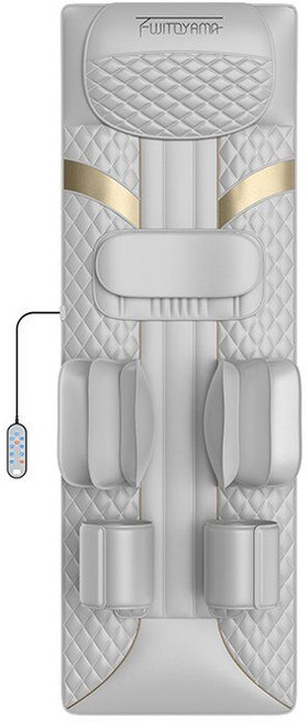 제이베니-833 프리미엄 일본 수면과학 전신 스트레칭 스마트 안마매트 마사지매트 온열 안마베드 마사지기, 3. 업그레이드 블랙