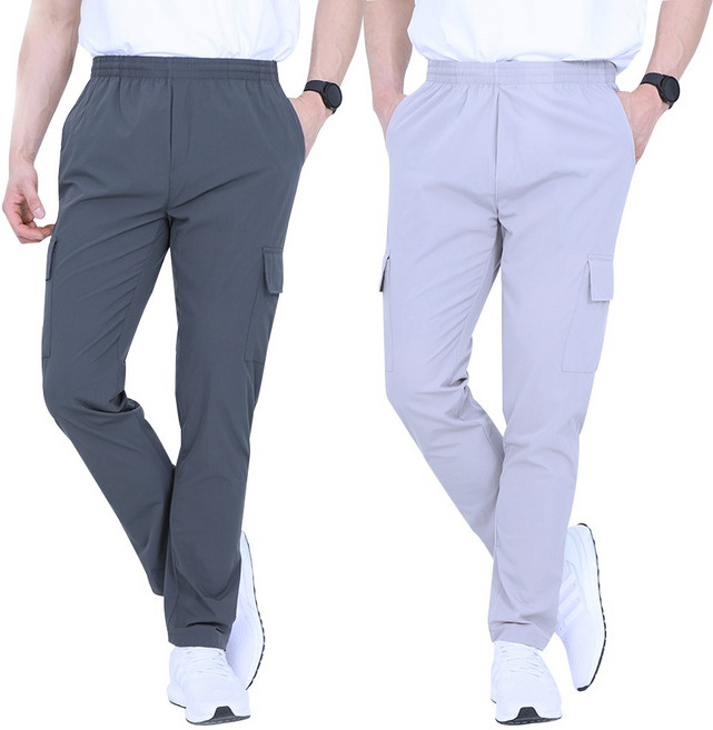 1+1 여름 작업바지 스판 아이스 팬츠