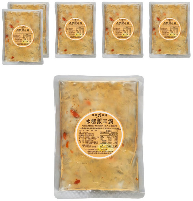 快饗食刻 冰糖銀耳露, 304g, 6個