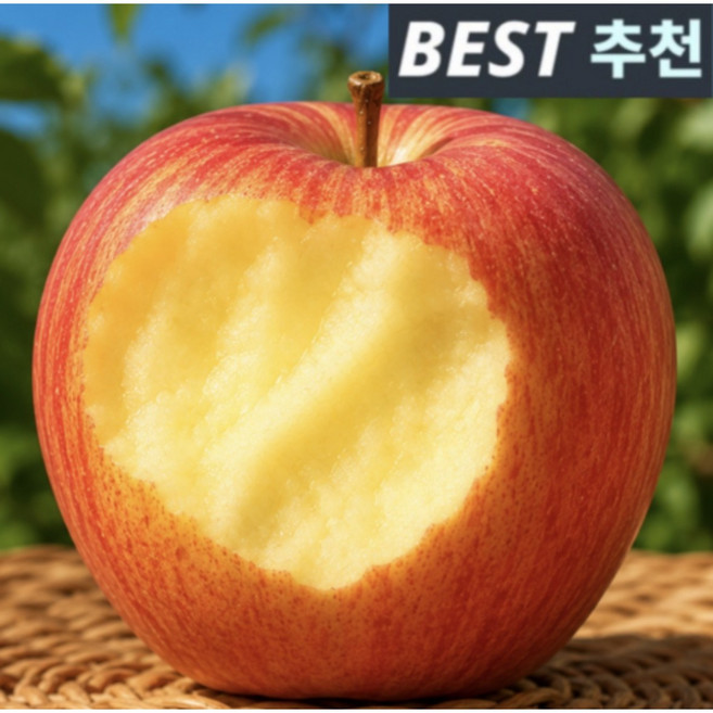 [반짝특가] 고당도 아삭한 부사 사과, 1박스, 10kg(추천)