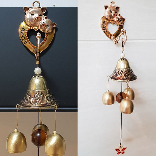 해피 돼지가족 문종 (골드)