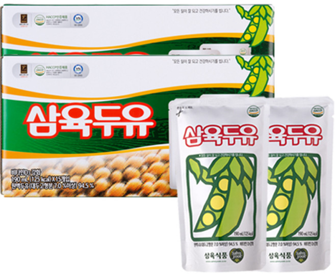 삼육두유 파우치, 190ml, 40개