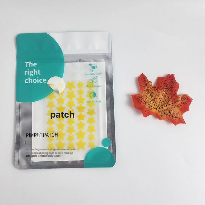 별 여드름 패치 대용량 패치 트러블 스티커, 1개, 브라이트옐로우 40개