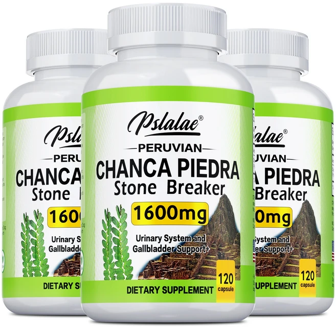 찬카 피에드라 - 신장 결석 보충제 - 비뇨기계 및 담낭 지원, 3개, 120정 - 쿠팡